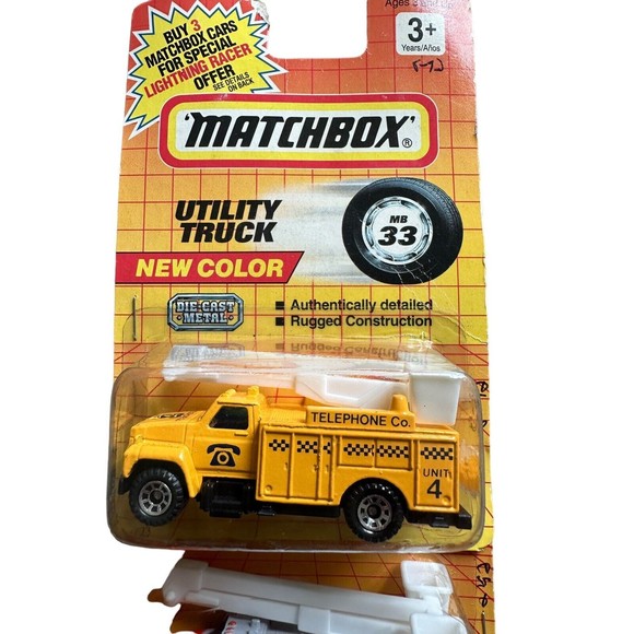 Vintage Matchbox Car Lot Utility Truck Energy Inc Telephone Co Franks Towing Re - Picture 8 of 9
